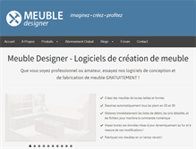 Tablet Screenshot of meubledesigner.net